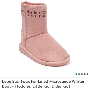 bebe Microsuede Winter Boot